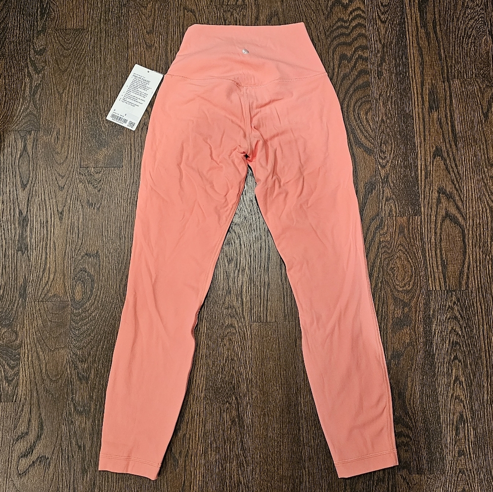 Lululemon Align High-Rise Pant 25" Raspberry Cream Size 6